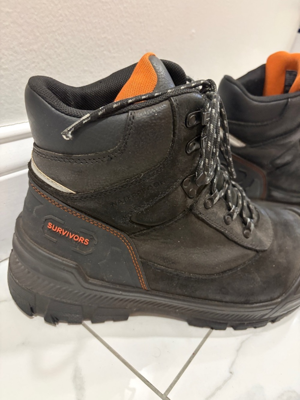 Herman survival professional series steel toe, safety work boots-size 12 men’s. - Picture 9 of 9